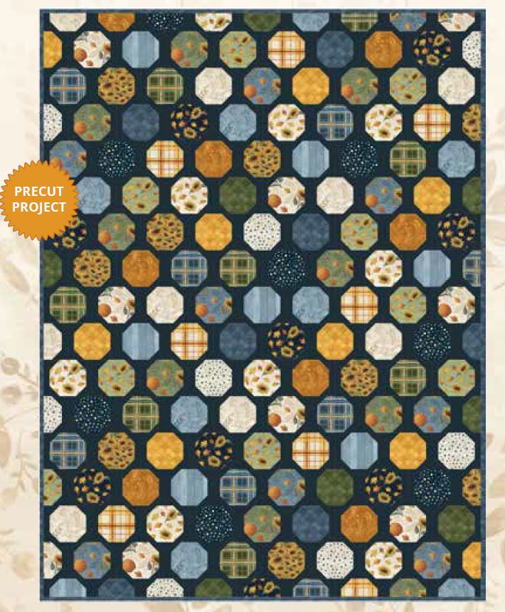 Wild Blooms featuring Harvest Delight by Lumin Fabrics