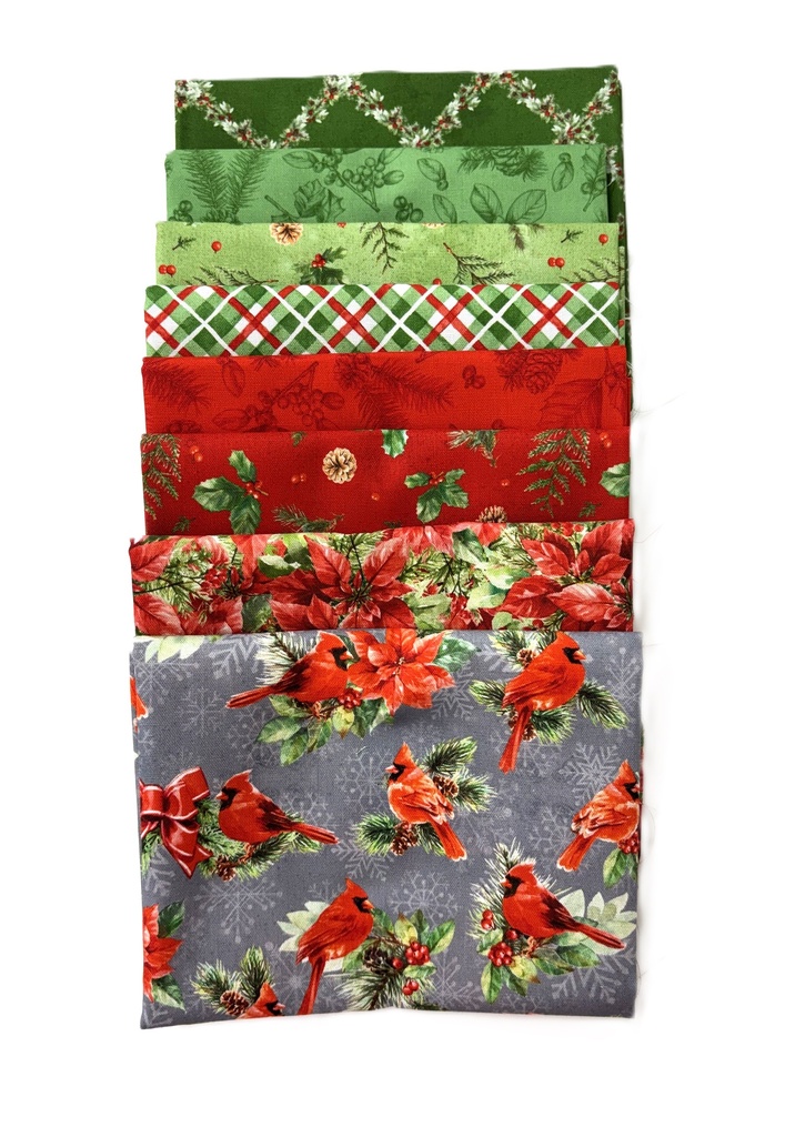 Feathered Festivities Fat Quarter Bundle