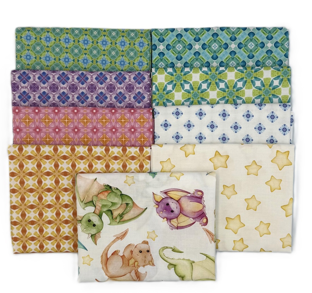 Dragon Friends Fat Quarter Bundle