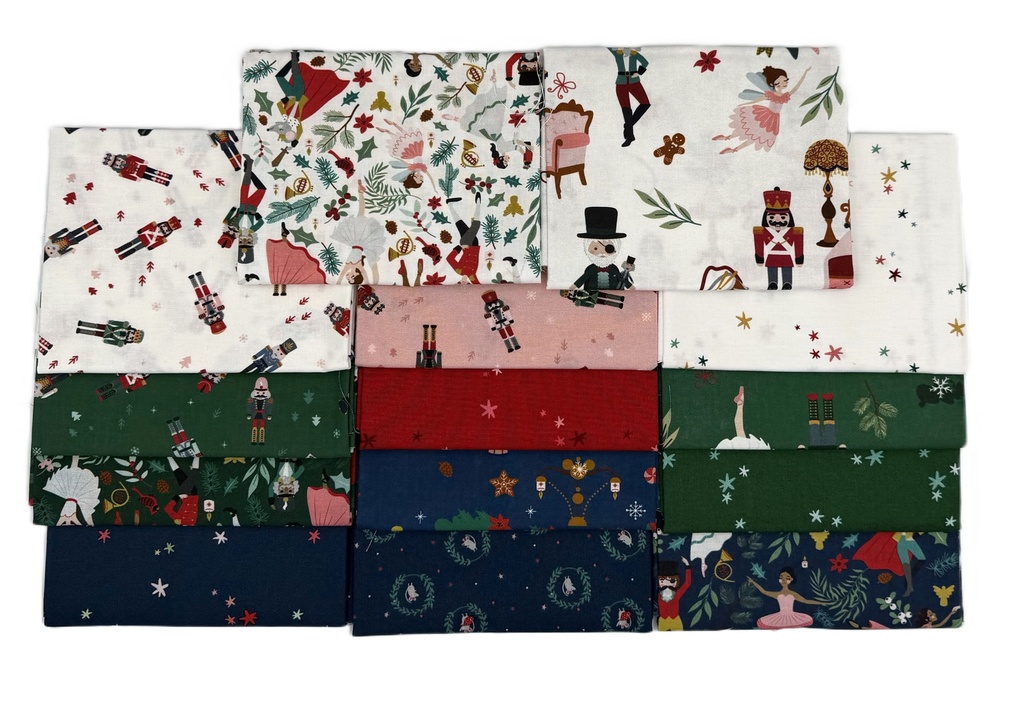 Nutcracker Tradition Fat Quarter Bundle