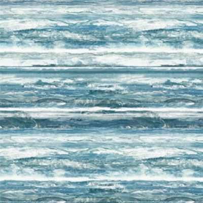 Smooth Sailing Stripe Dark Blue Multi from Northcott Fabrics