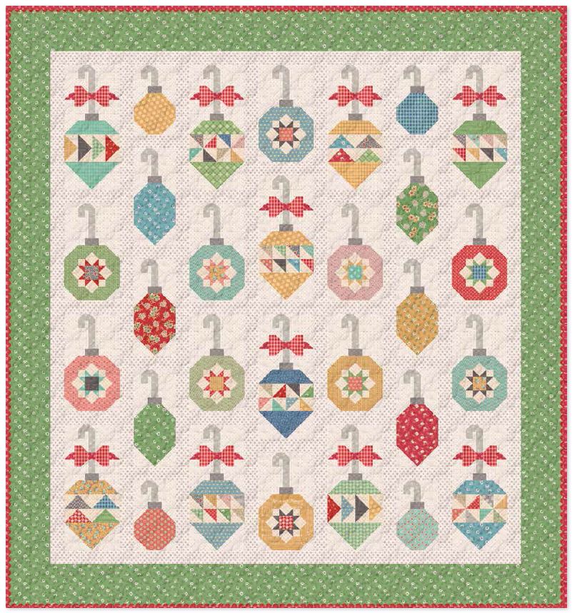 Decorating the Tree featuring Home Town Holiday by Lori Holt