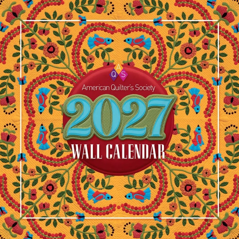 2027 American Quilter's Society Wall Calendar