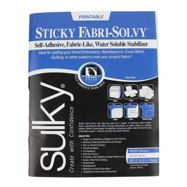 Sticky Fabri-Solvy