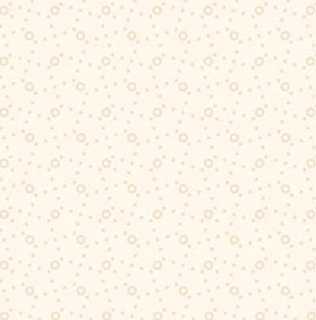 Apple Cider 15 Dots and Circles White on White from P&B Textiles