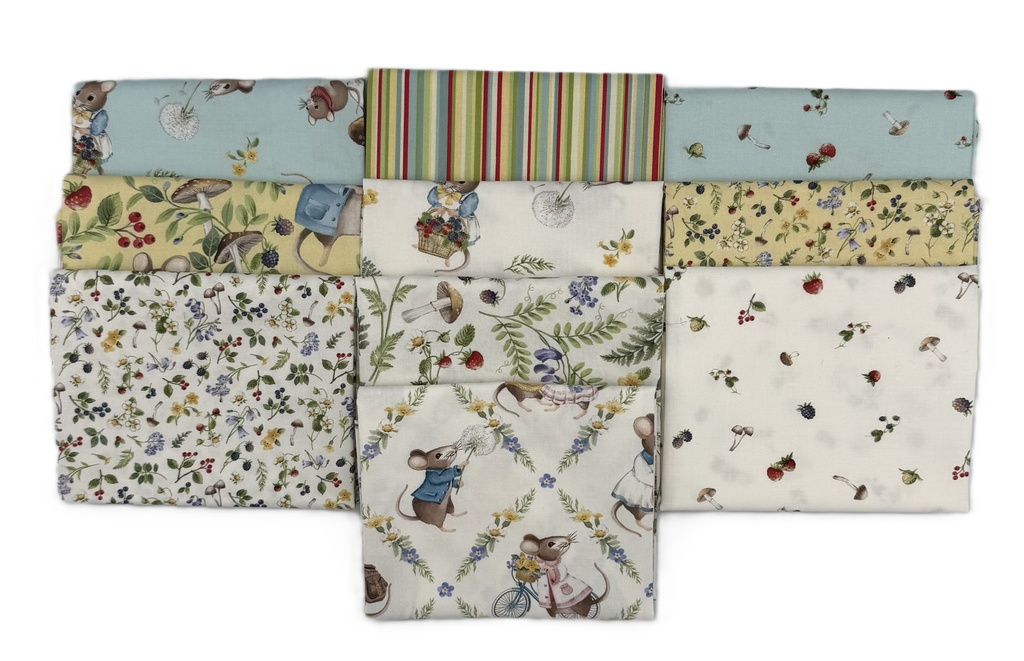Country Mouse Fat Quarter Bundle