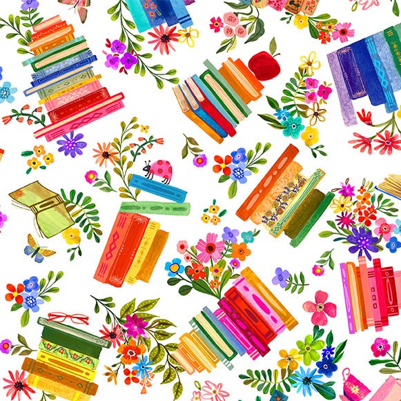 Books Are Magic In My Reading Era from Michael Miller Fabrics