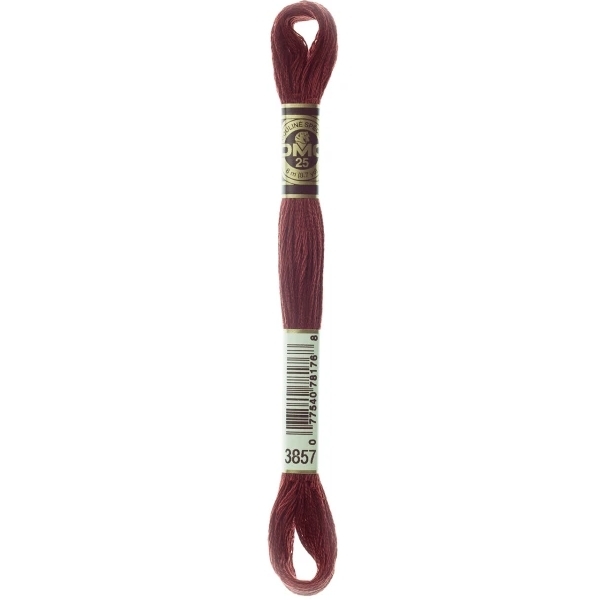 DMC Embroidery Floss Dark Rosewood 3857