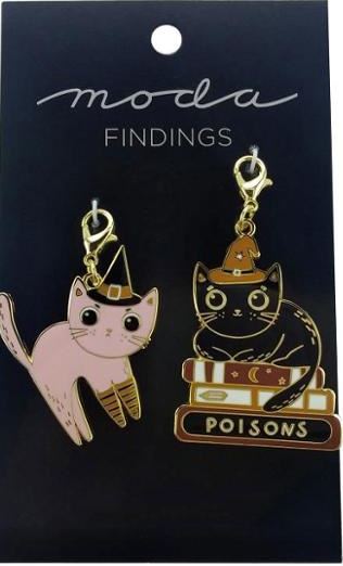 Purrs & Boos Zipper Charm
