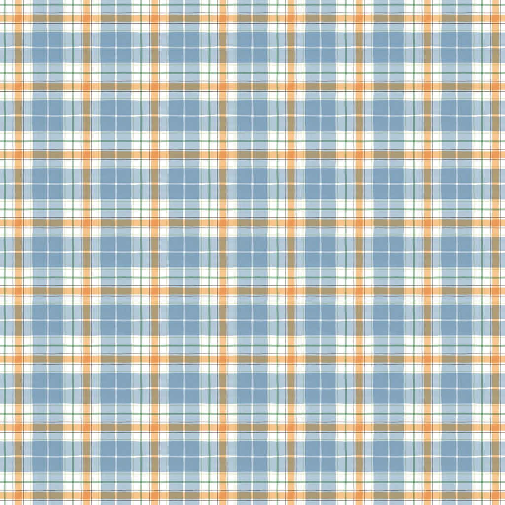 Woodland Way Plaid Denim by Beth Grove from Clothworks