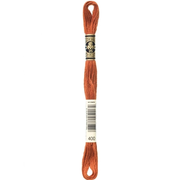 DMC Embroidery Floss Dark Mahogany 400