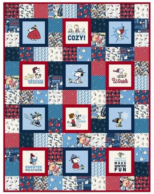Peanuts Cozy Up by Northcott