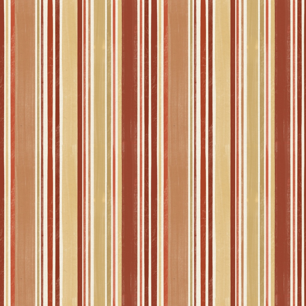 Paddle & Pine Stripes Red/Yellow from White Owl Textiles