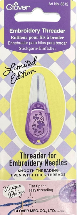 Clover Limited Edition Embroidery Threader - Purple