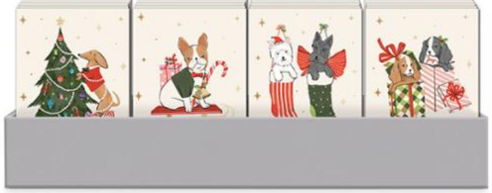 Merry Dogs Pocket Notepad by Punch Studio for Moda Fabrics