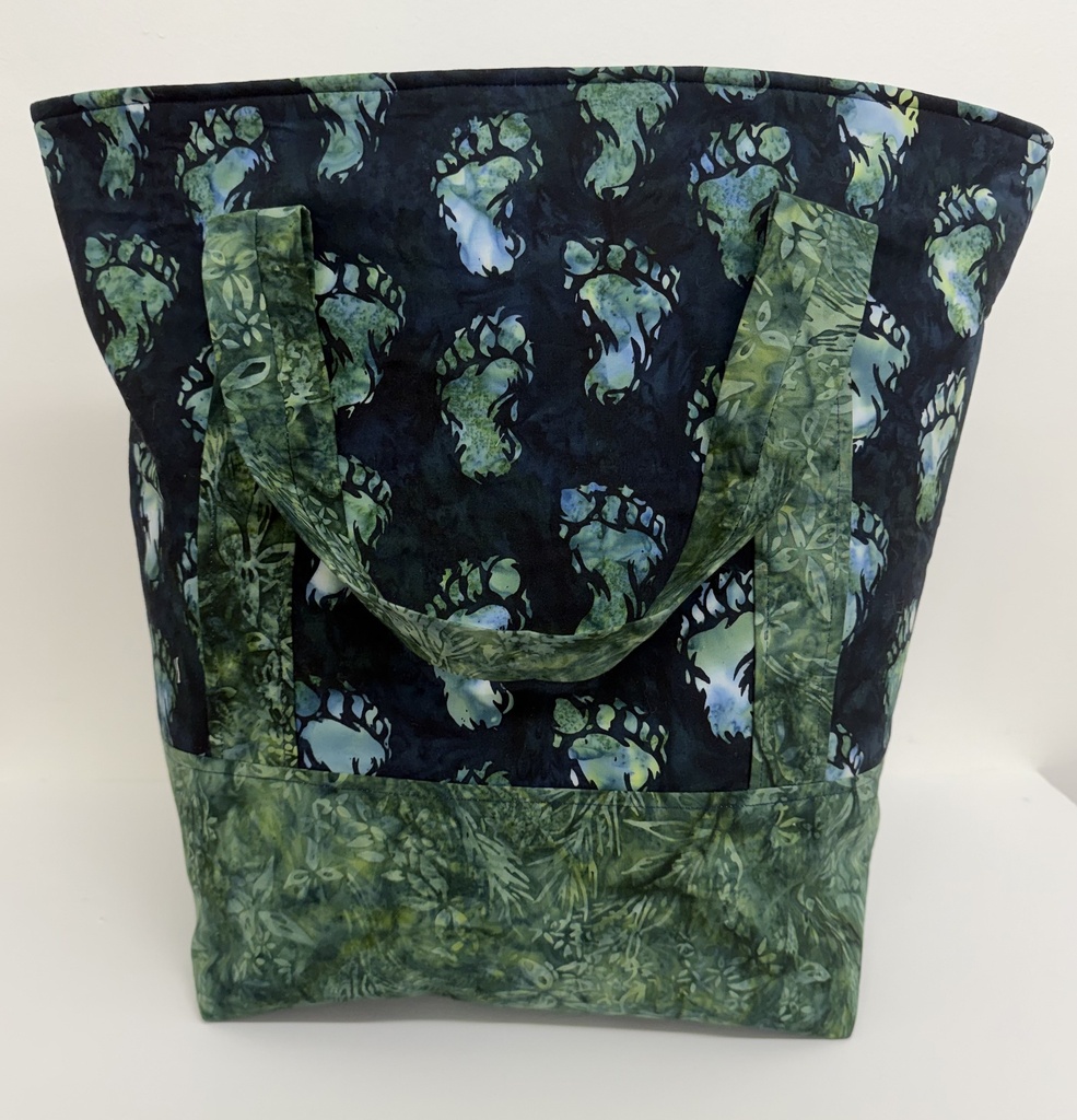 Big Foot Tracks Grocery Bag