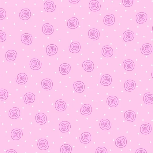 Comfy Flannel Swirls Baby Pink from A. E. Nathan