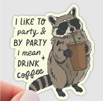 I Like to Party Sticker