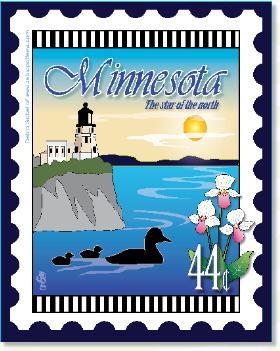 State Stamp: Minnesota