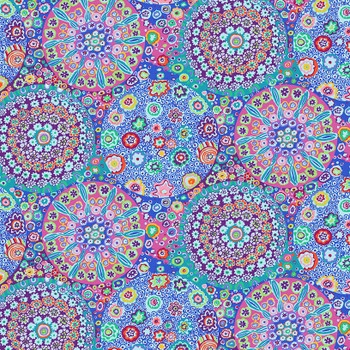 Millefiore Aqua by Kaffe Fassett from Free Spirit