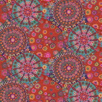Millefiore Red by Kaffe Fassett from Free Spirit