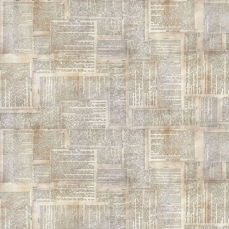 Dictionary Neutral by Tim Holtz from FreeSpirit Fabrics