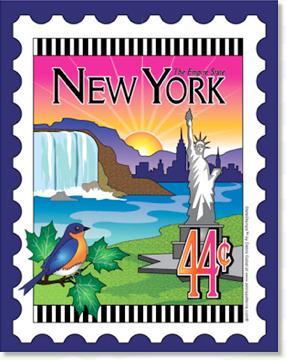 City Stamp: New York