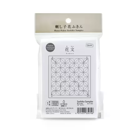 Olympus Sashiko Sampler Kamon White