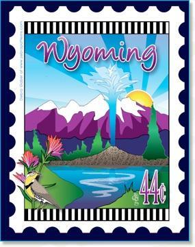 State Stamp: Wyoming