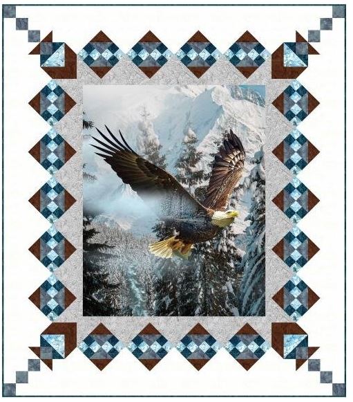 Soaring Eagle Quilt by Hoffman