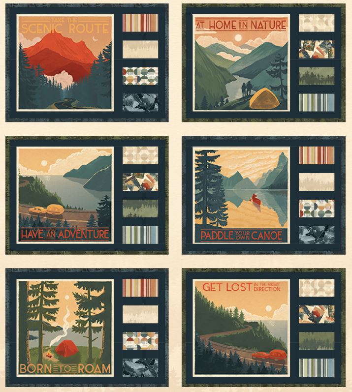 Paddle & Pine Placemats Kit