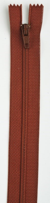 Coats & Clark 14" Polyester All-Purpose Zipper - Rust