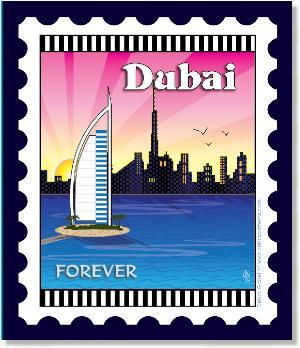 International City Stamp: Dubai