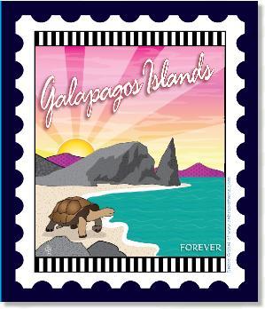 International City Stamp: Galopagos