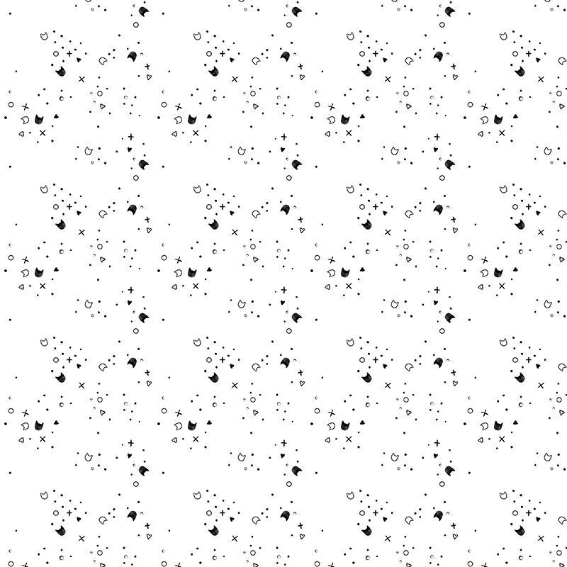 Kitty Litter Blender Coal by Pammie Jane from Dear Stella