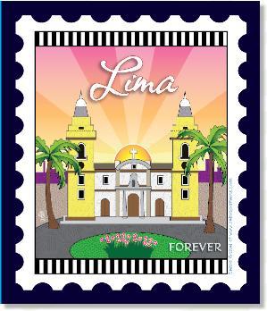 International City Stamp: Lima