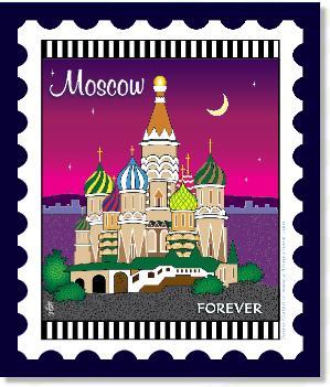 International City Stamp: Moscow