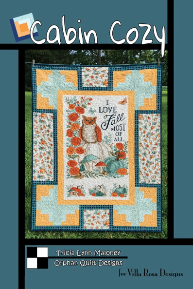 Cabin Cozy Pattern by Tricia Lynn Maloney for Villa Rosa