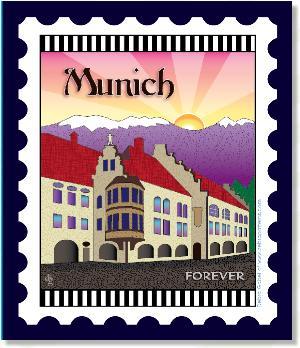 International City Stamp: Munich