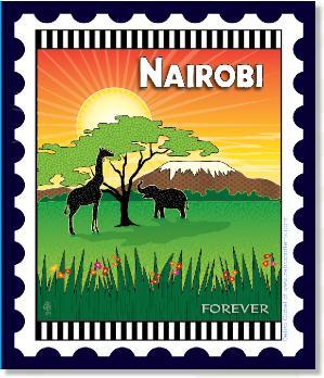 International City Stamp: Nairobi