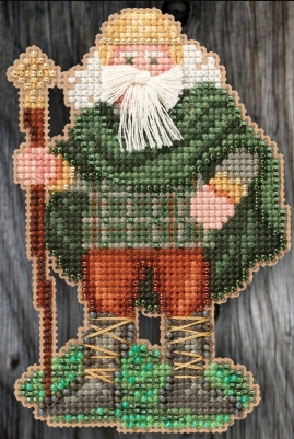 Ireland Santa Cross Stitch & Bead Kit