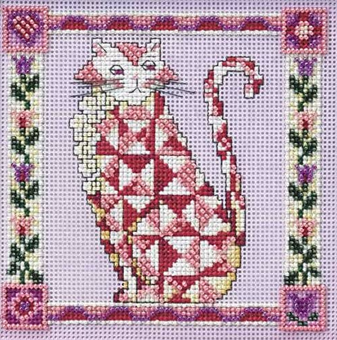 Scarlet By Jim Shore Cross Stitch & Bead Kit