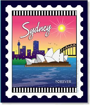 International City Stamp: Sydney