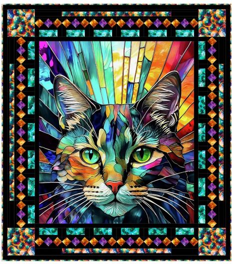 Kaleidoscope Kitty by Camelot