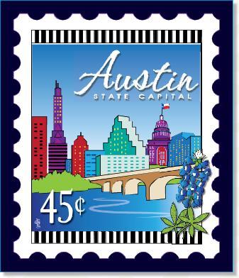 City Stamp: Austin