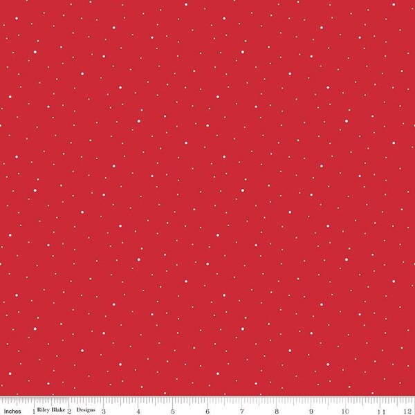 Dapple Dot Riley Red from Riley Blake Designs