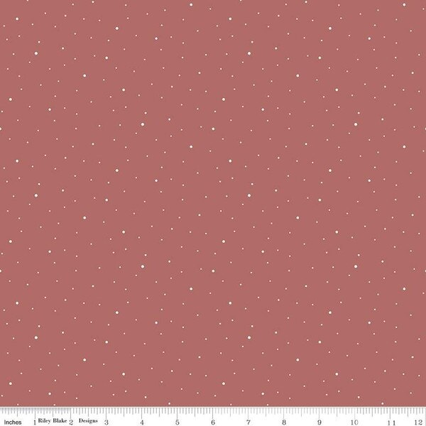 Dapple Dot Canyon Rose from Riley Blake Designs
