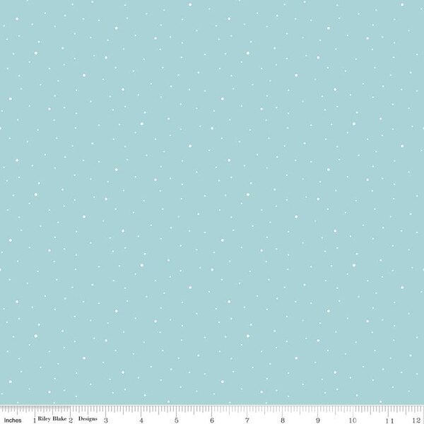 Dapple Dot Aqua from Riley Blake Designs