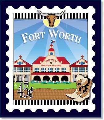 City Stamp: Fort Worth