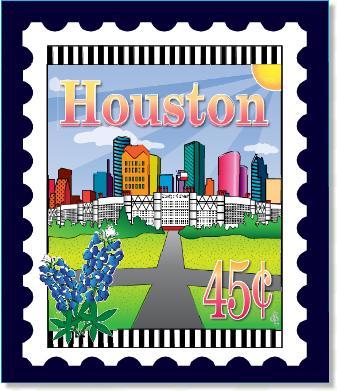 City Stamp: Houston